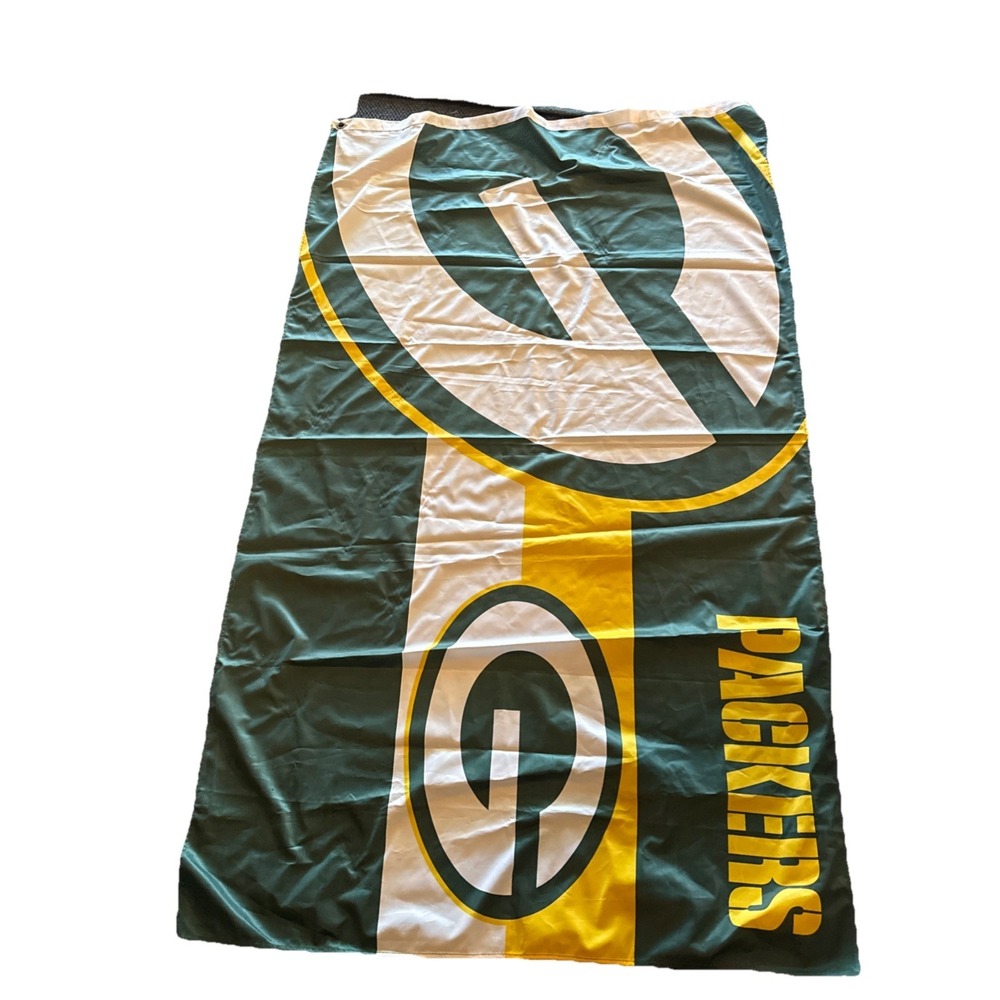 Vintage Green Bay Packers Flag Banner